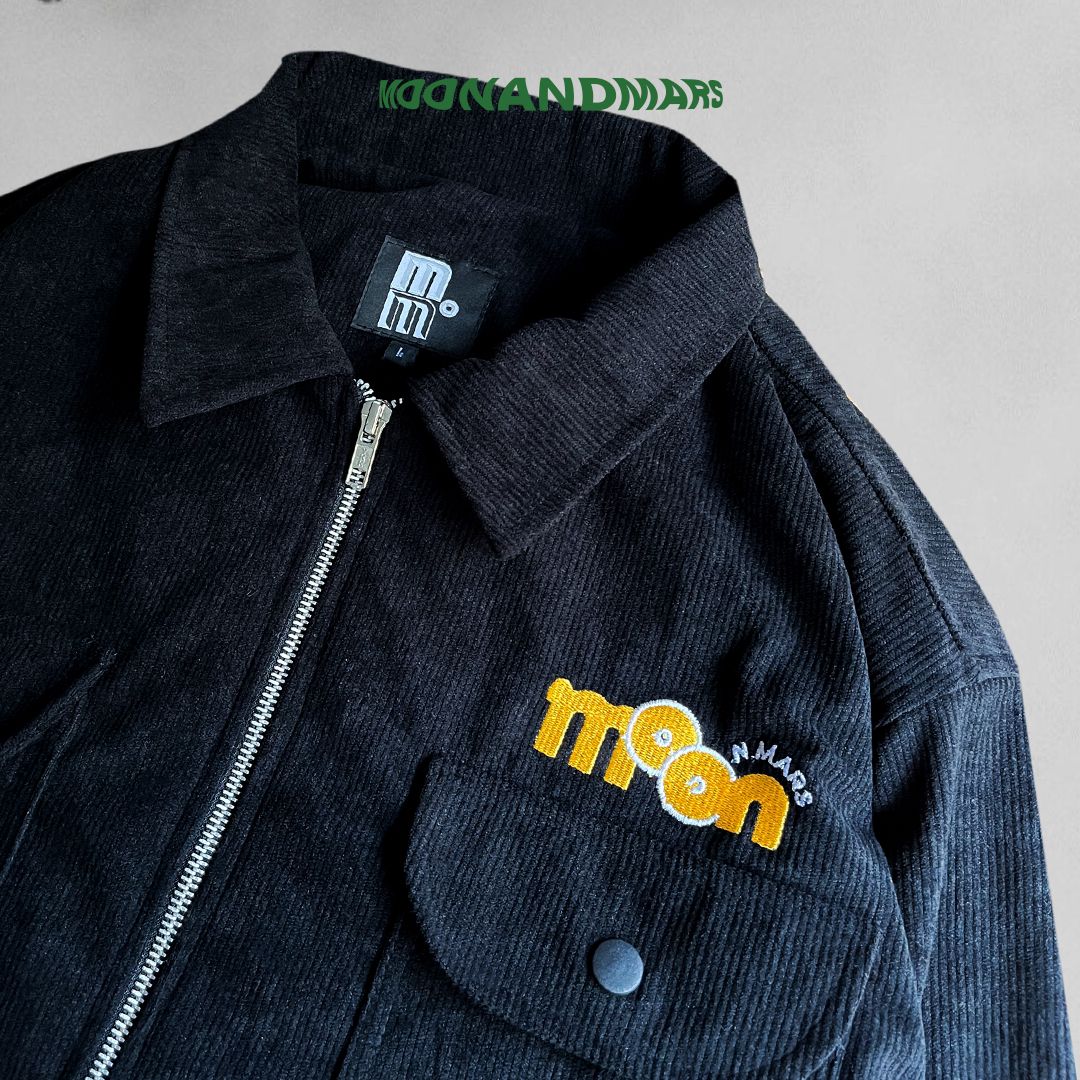 New Jacket Corduroy Black